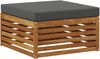vidaXL Outdoor-Sofagarnitur mit Kissen 5 pcs Natur und Anthrazit 3373317 Bild 4