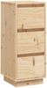 vidaXL Sideboard 32x34x75 cm Massivholz Kiefer 813365 Bild 2
