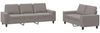 vidaXL 2-tlg. Sofagarnitur Taupe Stoff 3201905 Bild 2