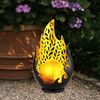 2x LED Solarleuchte, Wetterfest, schwarz, gold, Akku, H 26,5cm Bild 5