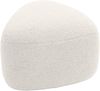 Sitzhocker SUMIR - Stoff Creme 52x48x32 cm | Hocker Schlafzimmer Polsterhocker Wohnzimmer Sitzbank Esszimmer Bild 4