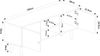 Fernsehschrank Reyljand mit 2 Türen 120x35x50 cm Weiß/Teakoptik [en. casa] Bild 3