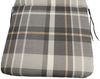 DEGAMO Sesselauflage SEATTLE, (1 St), 45x88cm, grau/beige kariert Bild 3