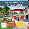 LILENO HOME Polsterauflage Niedriglehner, bequeme Sitzauflage für Gartenmöbel, Stuhlkissen, (1er Set), Gartenstuhl Auflage in Creme, Sitzpolster waschbar Bild 2
