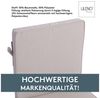 LILENO HOME Polsterauflage Niedriglehner, bequeme Sitzauflage für Gartenmöbel, Stuhlkissen, (1er Set), Gartenstuhl Auflage in Creme, Sitzpolster waschbar Bild 3