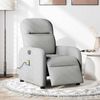 vidaXL Massagesessel Elektrisch Wolkengrau Stoff 3302971 Bild 2