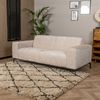 Bronx71 Design Sofa Vegas 2,5-Sitzer Chenille weiß/beige Bild 5
