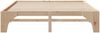 vidaXL Bettrahmen Braun 180 x 200 cm Massives Kiefernholz 872977 Bild 5