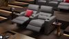 Sofanella Ledersofa BARI Kinocouch Ledercouch Echtleder Zweisitzer in Schwarz Bild 2