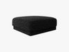 Micadoni Hocker Miley 1-Sitzer Chenille Haga Schwarz Bild 2