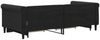 vidaXL Tagesbett Ausziehbar mit Schubladen Schwarz 90x190 cm Samt 3197834 Bild 5
