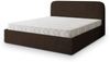 Masseno Polsterbett RENIVE 180x200 cm braun (mit Bettkasten und Lattenrost) Bild 2