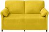 vidaXL 2-Sitzer Sofa Gelb 158 x 83 x 95 cm Samt 42033960 Bild 3