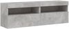 vidaXL TV-Wandschränke mit LED-Leuchten 2 Stk. Betongrau 60x30x40 cm 837190 Bild 3