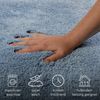 OTTO home Badematte Kaarin, Höhe 30 mm, rutschhemmend beschichtet, schnell trocknend, Polyester, rechteckig, Badteppich, getuftet, flauschig, hochflor, große Farbauswahl Bild 3
