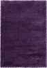 Soft-Shaggy Teppich FLUFFY LILA 120 X 120cm Rund Bild 3