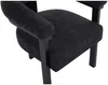 Vente-unique - LIVELIA Stuhl Stoff Grau - B 60 cm x H 78 cm x L 64 cm Bild 5