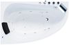 Langeck Whirlpool Stardust 150x95 links Made in Germany 22 Düsen mit Armatur : Mit Armaturen Bild 2
