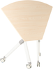 Klappbares Eck-Schreibtischmodul BENDI Hellbraun 90 cm 64 cm Bild 5
