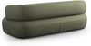 Micadoni Sofa Jenny 3-Sitzer Chenille Grün Bild 3
