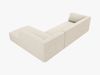 Micadoni 4-Sitzer Modular Sofa Ruby Rechts Kord Scala Helles Beige Bild 5