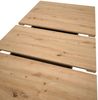Esstisch Home-X in Eiche und weiß ausziehbar 150 - 190 cm Bild 3