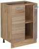 Küchenunterschrank R-Line Sonoma 60 cm ohne Arbeitsplatte Vicco Bild 3