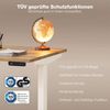 ASSMANN Elektrisch höhenverstellbares Schreibtischgestell Weiß 25x117x23cm Metall Bild 5