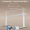 ASSMANN Elektrisch höhenverstellbares Schreibtischgestell Weiß 25x117x23cm Metall Bild 4
