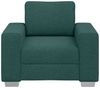 vidaXL Sofa-Sessel Dunkelgrün 100 cm Stoff 4105212 Bild 3