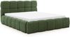 MEBLINI Polsterbett 140x200 mit Lattenrost ohne Matratze - SALERNO - Grün Boucle - Bubble Bett - Cloud Bett - Marshmallow Bed - Kopfteil Bett mit Stauraum Bild 2
