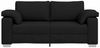 vidaXL Zweisitzer-Sofa Schwarz 180 cm Stoff 4105229 Bild 5
