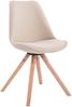 4er Set Besucherstuhl SYDNEY - Stoff Creme 48x56x84 cm | Besucherstühle Konferenzstuhl Wartezimmerstuhl Bürostühle Bürostuhl Konferenzraum Wartezimmer Bild 2