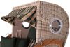 Strandkorb Komplettset - bene living - Ammersee Grande XL Teak - PE shell - Modell 506 - inkl. Liftersystem Bild 4