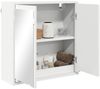 vidaXL Badezimmerspiegelschrank Weiß 60 x 20 x 60 cm Holzwerkstoff 888777 Bild 3