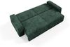 Sofa 3-Sitzer mit Schlaffunktion NATALIA in Stoff Tilia Grün Bild 5