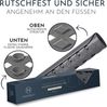 Homerella Badematte rutschfest Hautsensitiv 88x39cm, INKL. AUFHÄNGUNG, Antirutschmatte Badewanne BPA frei, Duschmatte schimmelresistent & maschinenwaschbar Bild 4