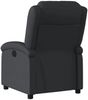 vidaXL Relaxsessel Echtleder Schwarz 3205468 Bild 3