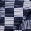 Estella Mako-Satin Bettwäsche 135x200 Delian navy Karo blau silber 7948-655 Bild 3