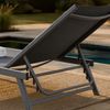 HOME DELUXE Gartenliege NAILEA – Anthrazit Bild 2
