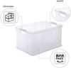 Rotho Aufbewahrungsbox Agilo 59 x 39 cm 55 L transparent Bild 3