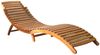 vidaXL Sonnenliegen 2 Stk. mit Auflagen Massivholz Akazie 3077363 Bild 2
