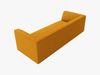 Micadoni Sofa Ruby 3-Sitzer Kord Scala Gelb Bild 3