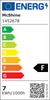LED-Modul McShine, 7W, 470 Lumen, 230V, 50x23mm, warmweiß, 3000K, dimmbar Bild 5