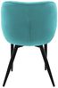 ML-DESIGN Stuhl Esszimmerstuhl mit Rückenlehnen und Armlehnen aus Samt mit Metallbeine (6 St), Ergonomischer Sessel Blau Wohnzimmerstuhl Polsterstuhl Bild 3