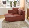 Schlafsofa mit Federkernpolsterung Rost Rot inkl. Bett- und Stauraumfunktion ca. 155 cm Bild 2