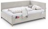 Polsterliege >Cool mit BK< Liegefläche 140x200cm, Scala Beige, Stellmaß: 150x90x210cm (BxHxT) Bild 5