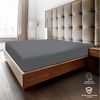 BRB HOME Spannbettlaken Spannbettlaken Gebürstete Mikrofaser, Polyester, Gummizug: Rundum, (1 Stück), Polyester für Boxspringbett und Topper bis 35 cm Bild 4