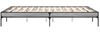 vidaXL Bettgestell Grau Sonoma 140x200 cm Holzwerkstoff und Metall 845019 Bild 5