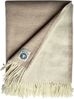 WoolOnly Plaid mit Fransen aus feiner Merinowolle (130x180 cm, Chai Latte) Bild 2